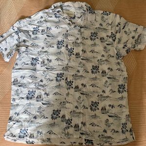 Men’s Aloha Button Down Shirt